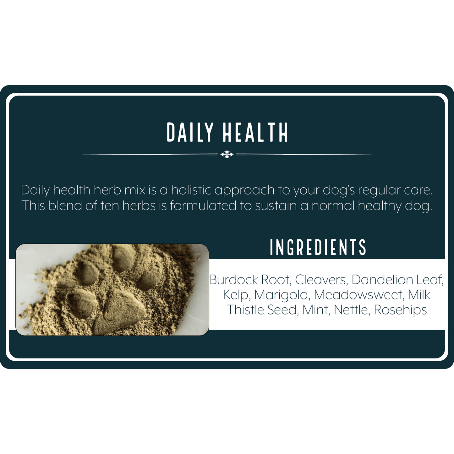 Daily Health Herb Mixes