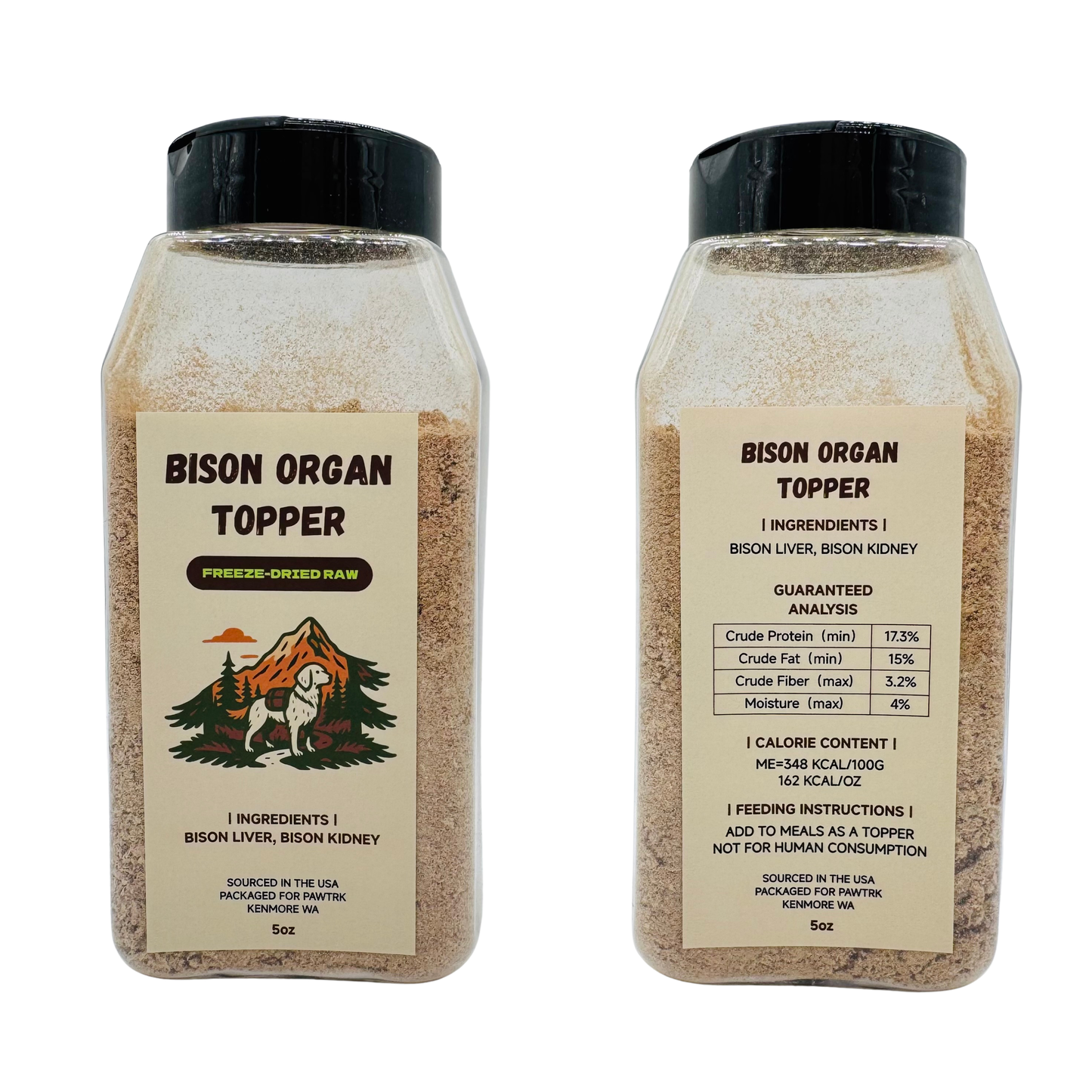 BACKCOUNTRY TOPPER — BISON ORGAN TOPPER