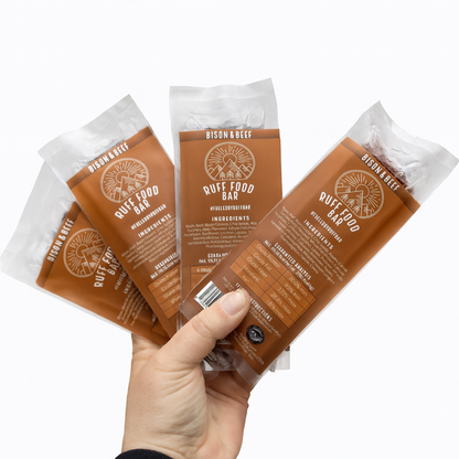 Bison/Beef Ruff Food Bars
